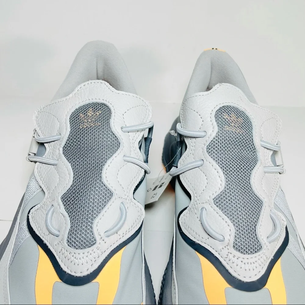 Adidas Ozweego Flipshield Men’s Sneakers Grey Acid Orange Shoes‎ FX6045 Size 8